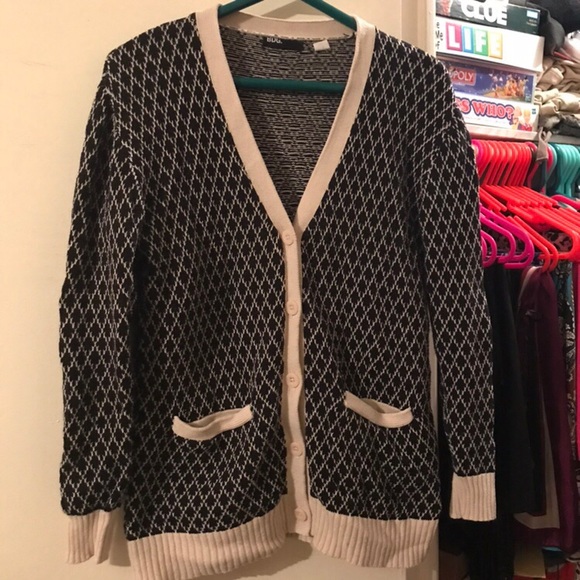 BCBG Patterned Cardigan - Picture 1 of 2